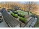 Landscaped courtyard with gazebo, seating areas, and lush greenery at 2950 Mount Wilkinson Se Pkwy # 505, Atlanta, GA 30339