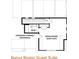 Layout of the second floor with a bonus room, guest suite, and unfinished storage at 105 Ivey Way, Woodstock, GA 30188