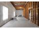 Unfinished basement with exposed wooden framing and visible ductwork at 3000 Shade Tree Ct, Villa Rica, GA 30180