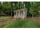 Cozy outbuilding nestled amongst trees, offering a secluded and peaceful retreat at 1261 William Robert Sw Dr, Marietta, GA 30008
