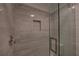 Modern glass shower with built in niche and tile surround at 1261 William Robert Sw Dr, Marietta, GA 30008