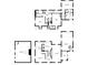 Detailed floor plan showcasing the layout of a multi-level home, including bedrooms and living spaces at 560 Collier Nw Rd, Atlanta, GA 30318