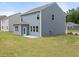 Spacious backyard and patio offer outdoor living and entertainment space at 206 Oak View Ln, Dallas, GA 30157