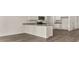 Stylish kitchen island with granite countertops and sleek appliances at 8601 Secretariat Dr, Lithonia, GA 30058