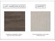 Flooring samples including Shaw Brio Plus dark elm hardwoods and Shaw Woodland Grove carpet at 2150 Tidwell Ln # 5, Atlanta, GA 30318