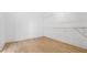 Empty walk-in closet space with hardwood floors and wire shelving for customizable storage at 1557 Alder Se Ct, Atlanta, GA 30317