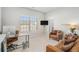 This bright office has a dedicated work space, a comfy chair, and a pullout couch at 18 Village Trce, Rydal, GA 30171
