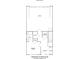 A ground-floor plan with a garage, bedroom, office, bath, and vestibule at 2202 Carlton Ct # 7, Atlanta, GA 30318