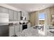 Kitchen with granite countertops, stainless steel appliances, and ample cabinet space at 8588 Secretariat Dr, Lithonia, GA 30058