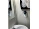 Bathroom sink with nightlight feature and framed mirror in neutral color scheme at 179 Silver Arrow Cir, Austell, GA 30168
