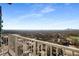 Balcony view showing city skyline, trees, buildings, and running track at 250 Pharr Road Northeast Ne Rd # 1813, Atlanta, GA 30305