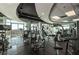 Modern gym features treadmills, weight machines, stationary bikes and ample natural light at 250 Pharr Road Northeast Ne Rd, Atlanta, GA 30305