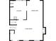 Floorplan layout showcasing the living room, kitchen, dining area, and entry way at 31 Mariner Se Way, Acworth, GA 30102