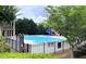 Relax at this community pool featuring a slide and a clubhouse at 61 Denton Ct, Acworth, GA 30101