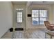 Bright dining area featuring unique wood flooring and modern decor at 2157 Staunton Dr, Duluth, GA 30096