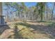 Large backyard with mature trees offering privacy at 2985 Pilgrim Mill Rd, Cumming, GA 30041