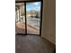 The balcony is accessed from the living room via a sliding glass door at 1376 Keys Lake Ne Dr, Brookhaven, GA 30319