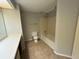 Bathroom with tub/shower combo and a long vanity with good counterspace at 1376 Keys Lake Ne Dr, Brookhaven, GA 30319