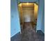 Mirrored doors to the walk-in closet with a fully adjustable shelving system at 1376 Keys Lake Ne Dr, Brookhaven, GA 30319