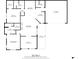 Detailed floor plan showcasing layout of bedrooms, bathrooms, living areas, and garage at 1404 Haven Cir, Douglasville, GA 30135