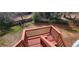 Backyard wood deck overlooking a well-maintained lawn at 3302 Fieldwood Se Dr, Smyrna, GA 30080