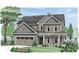 Charming two-story home with a welcoming front porch and attached garage at 1211 Cherry Bark Ct, Loganville, GA 30052