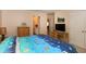 A partial view of the bedroom with a doorway to the ensuite bathroom at 2875 Ivy Brook Ln, Buford, GA 30519