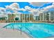 Rooftop pool provides a place to relax with a beautiful view of the surrounding city at 860 Peachtree St # 811, Atlanta, GA 30308