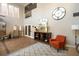 Stylish lobby area features tiled floors, seating and tasteful decor at 5300 Brooke Ridge Dr, Dunwoody, GA 30338