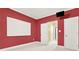 Bedroom featuring a large blank canvas, and en suite bathroom access at 672 Red Sunset Cir, Powder Springs, GA 30127