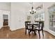 Cozy breakfast nook with windows providing lots of natural light at 672 Red Sunset Cir, Powder Springs, GA 30127