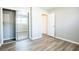 Bedroom featuring a mirrored closet and modern flooring at 940 Highview Se Dr, Smyrna, GA 30082