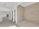 Shower includes neutral tile design, step-in entry, and a built-in niche, perfect for modern living at 2369 Drew Valley Ne Rd, Atlanta, GA 30319