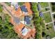 Aerial view of the house showing property outline at 4238 Hamilton Mill Rd, Buford, GA 30519