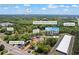 An aerial view highlights the location of the modern home in Buford, GA and the community amenities at 4238 Hamilton Mill Rd, Buford, GA 30519