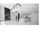 Bright, open living area with fireplace and island kitchen at 4238 Hamilton Mill Rd, Buford, GA 30519