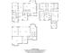 Detailed floor plan of a spacious residence with multiple levels and various room layouts at 1355 Cashiers Way, Roswell, GA 30075