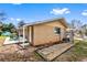 Backyard with a patio area, landscaping, and potential for outdoor entertaining at 1646 Flicker Rd, Jonesboro, GA 30238