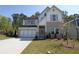Charming two-story home with stone accents, two-car garage and inviting front yard at 4435 Beechnut Cir, Cumming, GA 30028
