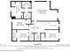 Second floor plan featuring the primary bedroom, laundry, and additional bedrooms at 648 Ocean Ave, Canton, GA 30114