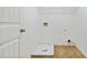 Laundry room with tile flooring and washer/dryer hookups at 648 Ocean Ave, Canton, GA 30114