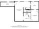 Basement floorplan including a recreation room, storage and an electrical room at 3736 Bloxham Ct, Atlanta, GA 30341