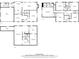 Combined floorplans including the basement, first and second stories at 3736 Bloxham Ct, Atlanta, GA 30341