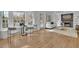 Bright open living room with natural light and access to the kitchen at 1040 Millridge Se Ln, Marietta, GA 30067