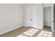 Neutral bedroom with closet, base molding, and lots of natural light at 4480 Beechnut Cir, Cumming, GA 30028