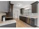 Updated kitchen featuring modern countertops and stainless steel appliances at 1385 Lucky Sw Ln, Mableton, GA 30126