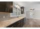 Beautiful kitchen features sleek countertops and stainless steel appliances at 1385 Lucky Sw Ln, Mableton, GA 30126
