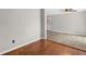 View from living room into another room, featuring hardwood flooring at 1385 Lucky Sw Ln, Mableton, GA 30126