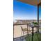 Inviting outdoor balcony with city views, perfect for enjoying a morning coffee at 480 John Wesley Dobbs Ne Ave # 810, Atlanta, GA 30312