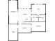 Floor plan of the basement layout with a recreation room, media room, wet bar, office and storage at 2861 Digna Ct, Acworth, GA 30101